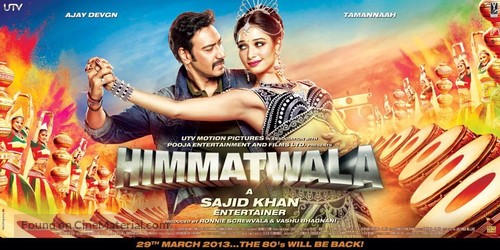 Himmatwala - Indian Movie Poster