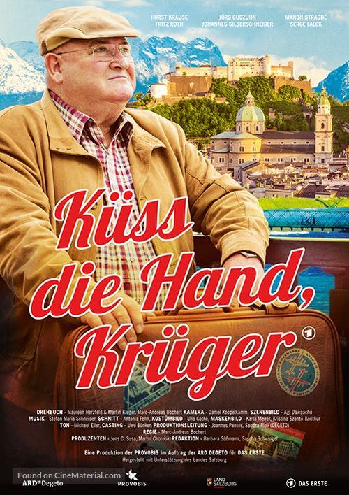 K&uuml;ss die Hand, Kr&uuml;ger - German Movie Poster