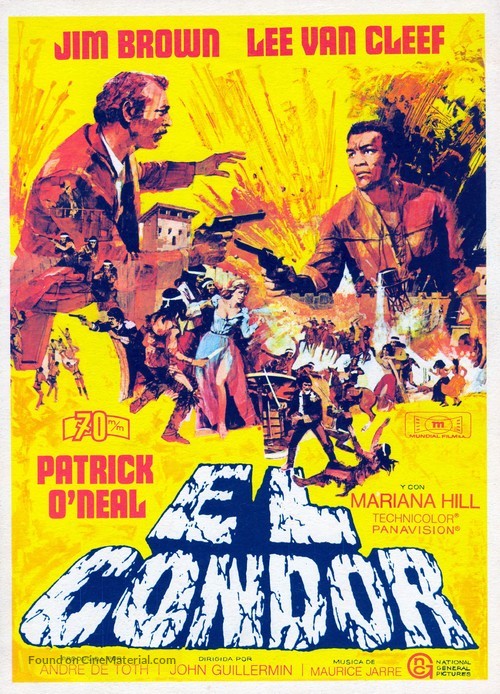 El C&oacute;ndor - Spanish Movie Poster