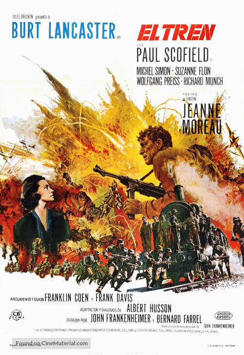 The Train - Spanish Movie Poster