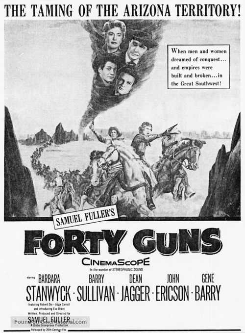 Forty Guns - poster