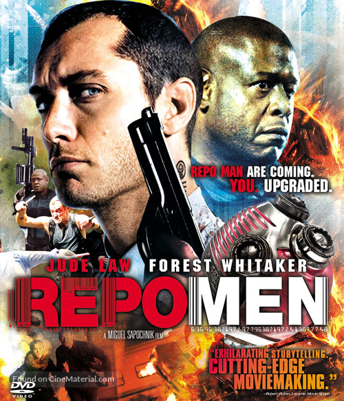 Repo Men - Singaporean DVD movie cover