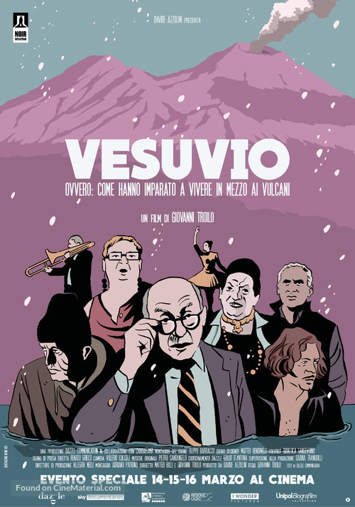 Vesuvio or: How They Learned to Live Between Volcanoes - Italian Movie Poster