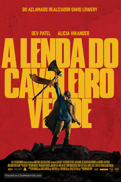 The Green Knight - Portuguese Movie Poster