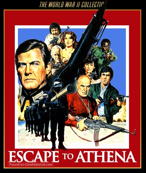 Escape to Athena - Blu-Ray movie cover