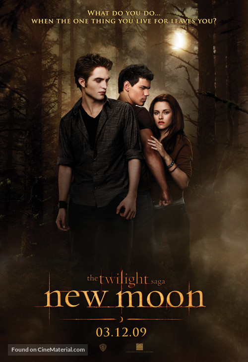 The Twilight Saga: New Moon - Singaporean Movie Poster