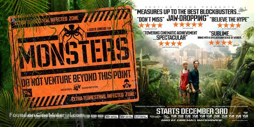 Monsters - British Movie Poster