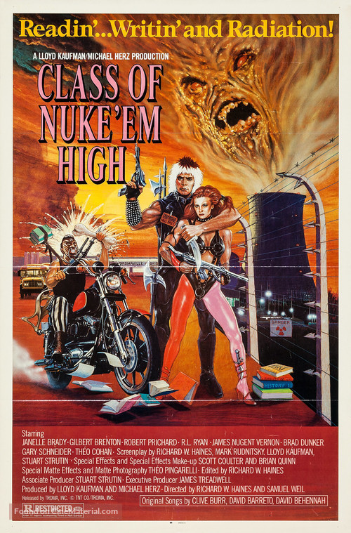 Class of Nuke &#039;Em High - Movie Poster