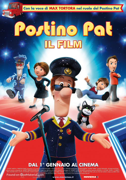 Postman Pat: The Movie - Italian Movie Poster