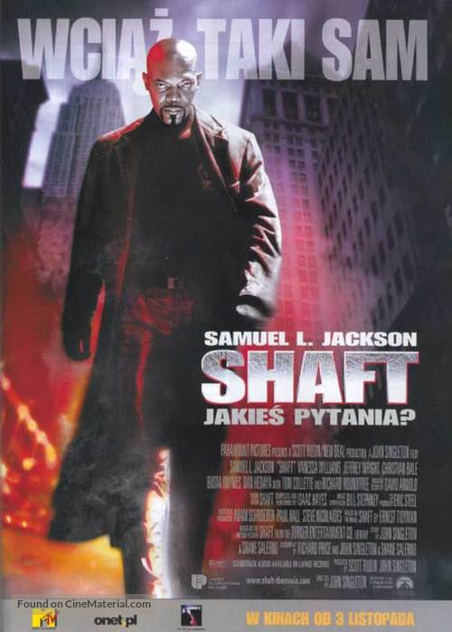 Shaft - Polish Movie Poster