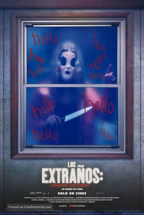 The Strangers: Prey at Night - Argentinian Movie Poster
