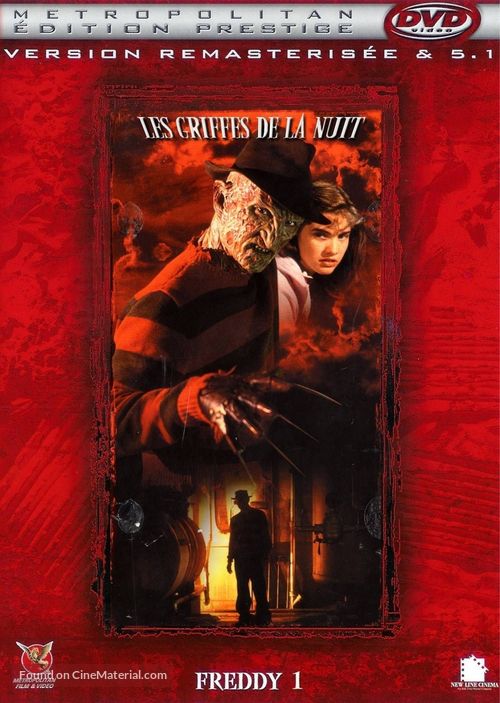 A Nightmare On Elm Street - French DVD movie cover