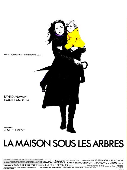 La maison sous les arbres - French Movie Poster