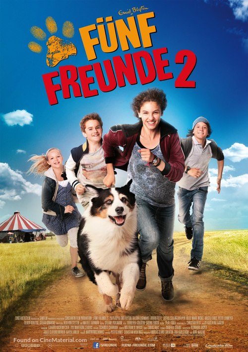 F&uuml;nf Freunde 2 - German Movie Poster