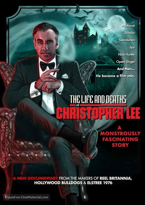 The Life and Deaths of Christopher Lee - British Movie Poster