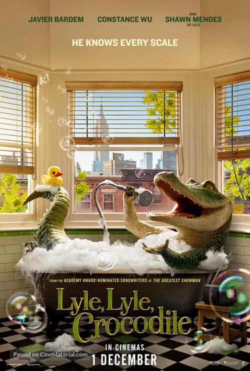 Lyle, Lyle, Crocodile - Malaysian Movie Poster