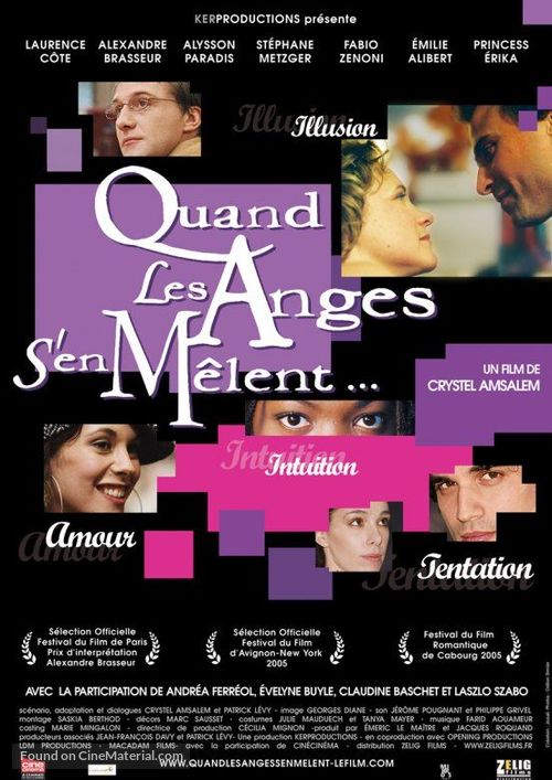 Quand les anges s&#039;en m&ecirc;lent... - French Movie Poster