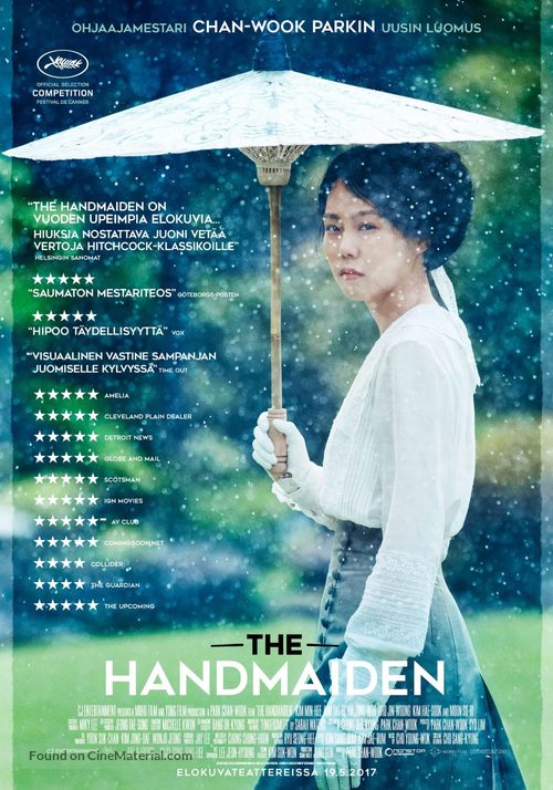 The Handmaiden - Finnish Movie Poster