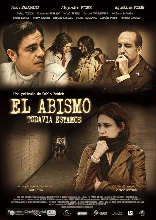 El abismo... todav&iacute;a estamos - Argentinian Movie Poster