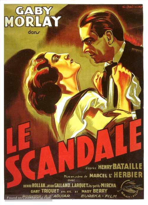 Scandale, Le - French Movie Poster