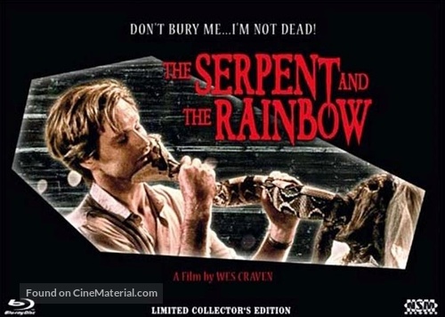 The Serpent and the Rainbow - Austrian Blu-Ray movie cover