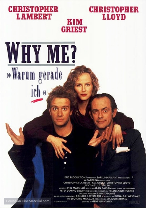 Why Me? - German Movie Poster
