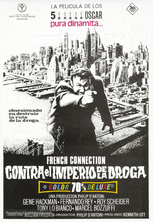 The French Connection - Spanish Movie Poster