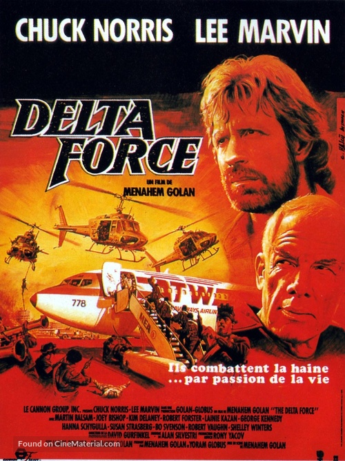 The Delta Force - French Movie Poster
