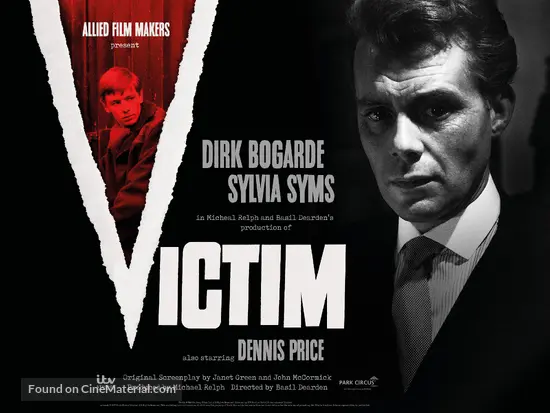 Victim - British Movie Poster