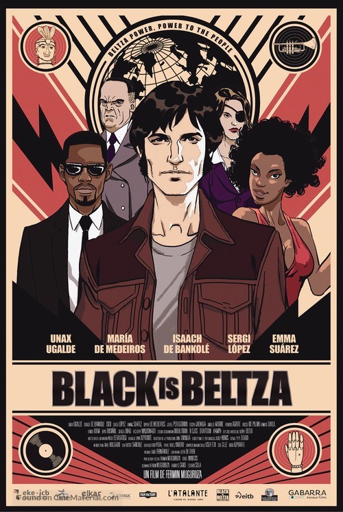 Black is Beltza - French Movie Poster