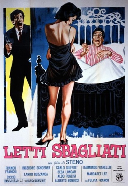 Letti sbagliati - Italian Movie Poster