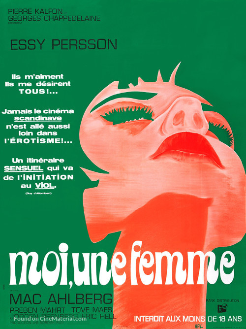 Jag - en kvinna - French Movie Poster