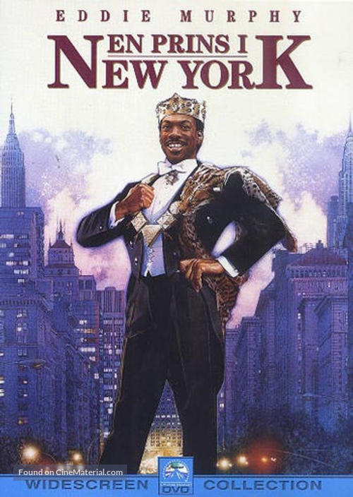 Coming To America - Swedish DVD movie cover