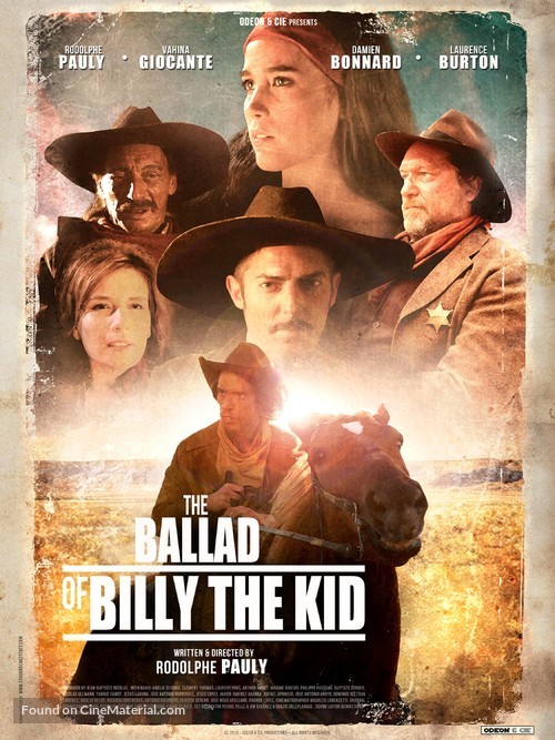 The Ballad of Billy the Kid - French Movie Poster