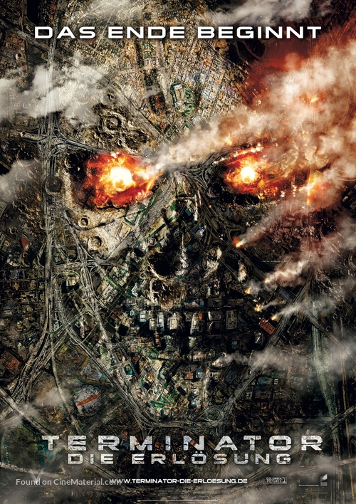 Terminator Salvation - German Movie Poster
