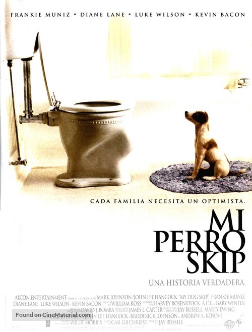 My Dog Skip - Spanish Movie Poster