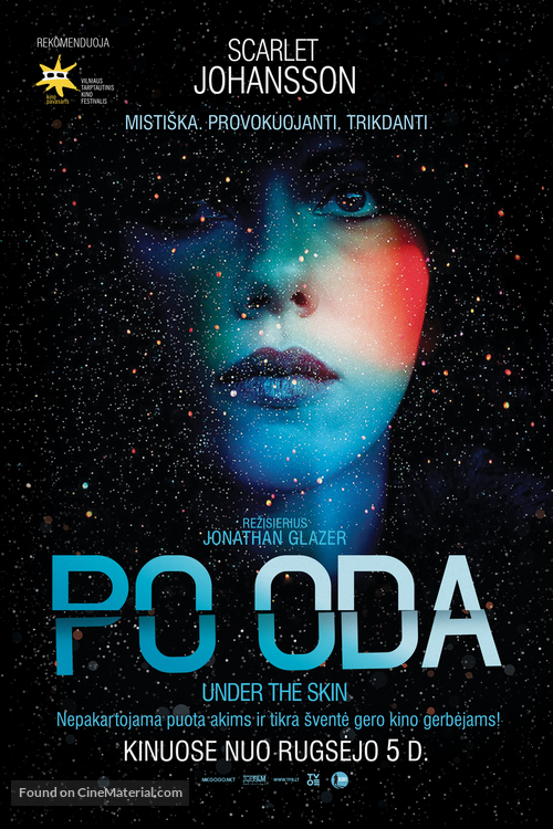 Under the Skin - Lithuanian Movie Poster