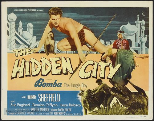 Bomba and the Hidden City - Movie Poster
