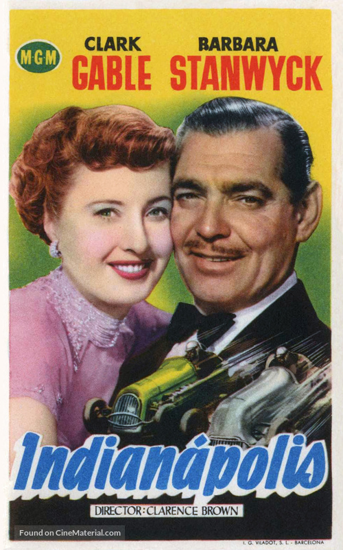 To Please a Lady - Spanish Movie Poster