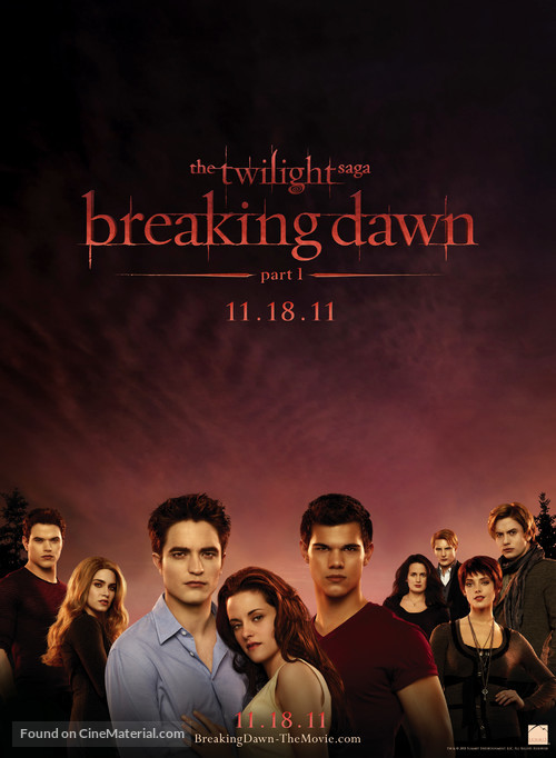 The Twilight Saga: Breaking Dawn - Part 1 - Movie Poster