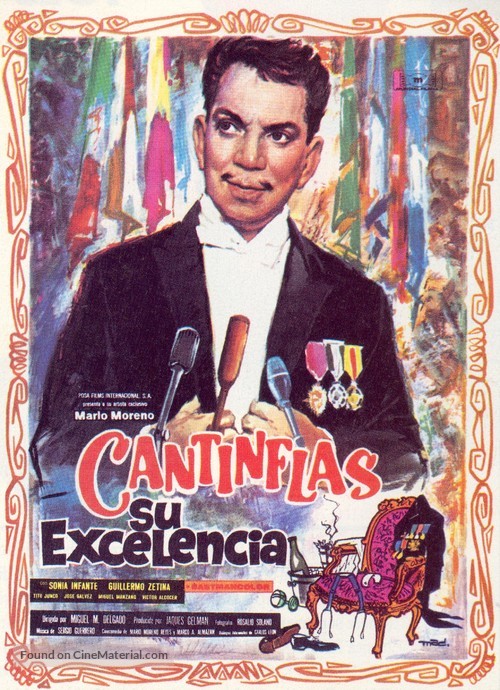 Su excelencia - Spanish Movie Poster