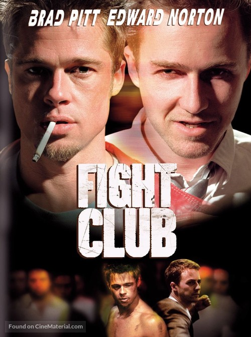 Fight Club - DVD movie cover