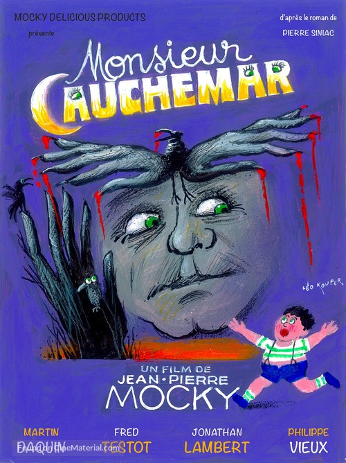 Monsieur Cauchemar - French Movie Poster