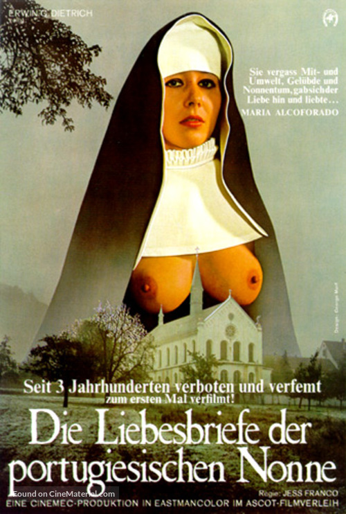 Die liebesbriefe einer portugiesischen Nonne - German Movie Poster