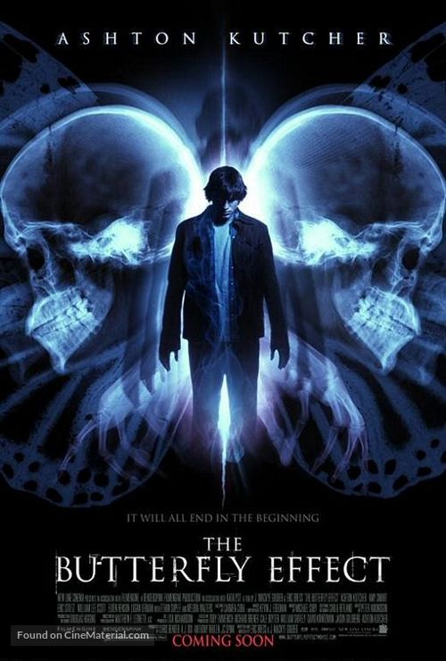 The Butterfly Effect - Advance movie poster
