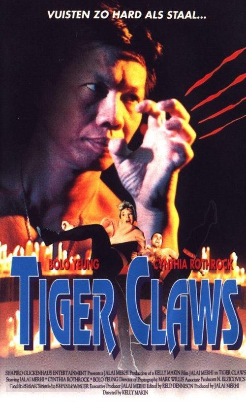 Tiger Claws - Dutch poster