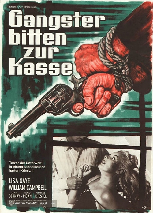 Night of Evil - German Movie Poster