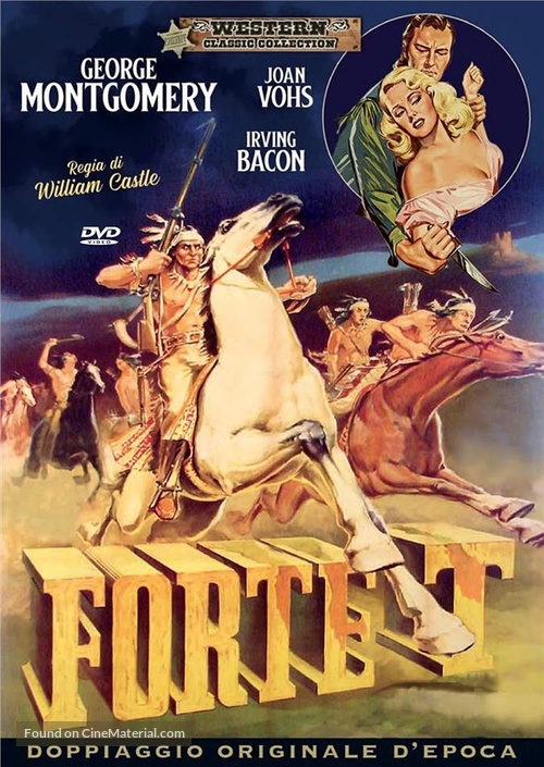Fort Ti - Italian DVD movie cover