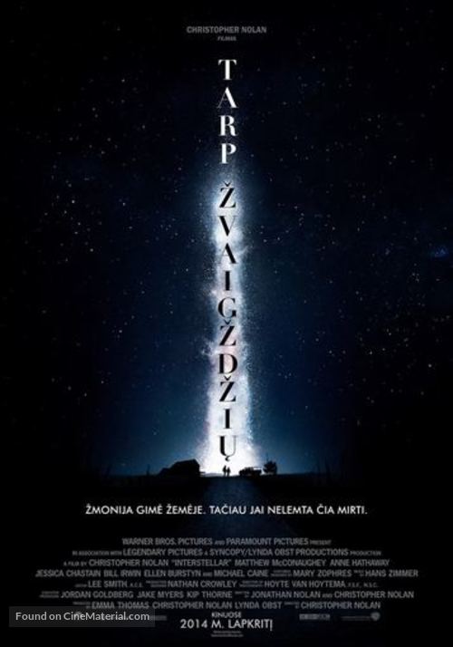 Interstellar - Lithuanian Movie Poster