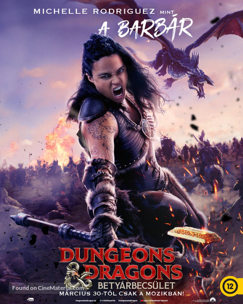 Dungeons &amp; Dragons: Honor Among Thieves - Hungarian Movie Poster